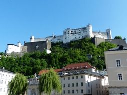 hohensalzburg middle ages fortress