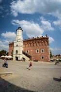 The old town of Sandomierz Poland