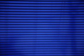 blue roller blind