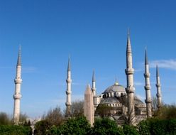 Blue Mosque in Istanbul, Turkey