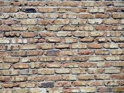 aged brick wall, background