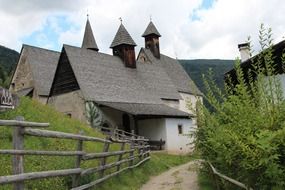 three churches south tyrol landmark