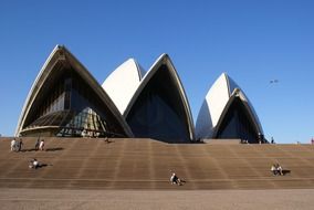 building of the Sydney Opera House