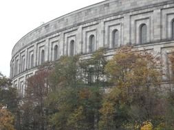 congress hall of nazi party, germany, nuremberg