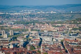 view of stuttgart city