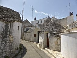 alberobello old traditional round light houses mediterranean