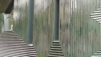 abstract art building,facade