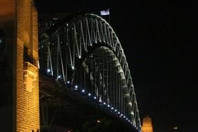 harbour bridge at night Sydney