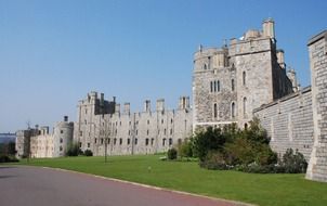 Historical Windsor Castle in United Kingdom