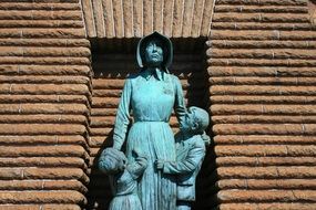 bronze pioneer statue, voortrekker