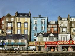 unusual architecture in Scarborough, UK
