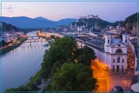 Mönchberg humboldtterasse Salzburg Austria