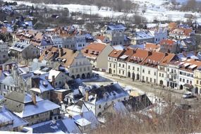 panorama of the Kazimierz Dolny Poland
