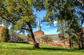 Gordon-Conwell Theological Seminary buildings at summer, usa, massachusetts, hamilton