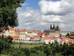 old city at summer, czech republic, prague