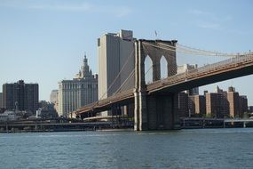 Majestic Brooklyn bridge