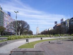 Urban landscape of Buenos Aires