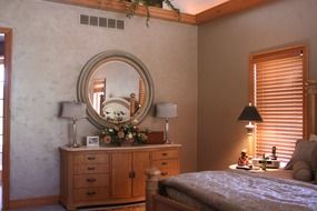 classic furniture in bedroom