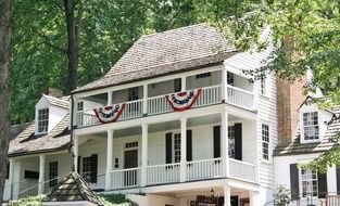old mansion, guest house, usa, virginia, charlottesville