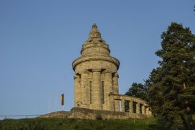 Ancient castle tower