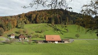 farm in Switzerland