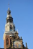 tower of weighing house, Waag, netherlands, Alkmaar