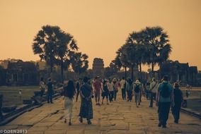 angkor wat tourist siem reap
