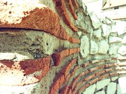 ancient roman wall, croatia, split