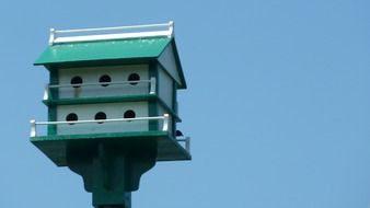 beautiful bird nesting house