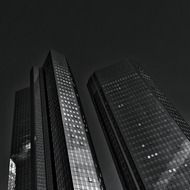 frankfurt bank skyline