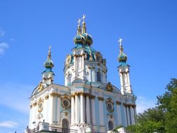 saint andrew&#039;s church in baroque style