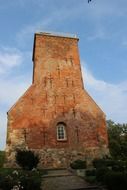 old red brick church steeple architecture