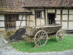 cart on the farm