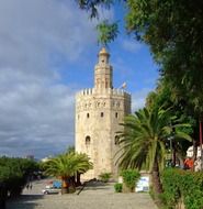 Gold Tower in Seville,Spain