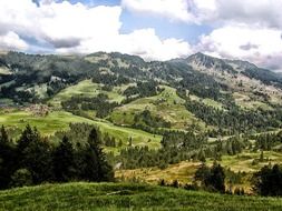 lanscape of Sibratsgfäll