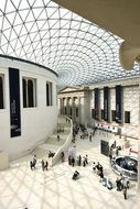 antiquities museum roof in London