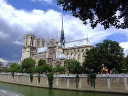 Notre Dame de Paris in France