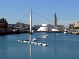 commercial city port in France