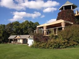 cricket club building at park, canada, inverhaugh