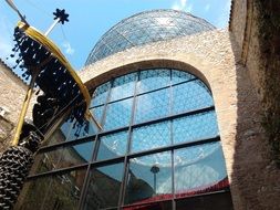 window of the Salvador Dali Museum, Spain