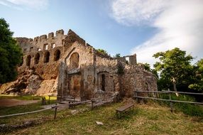 dead city ruins in Italy
