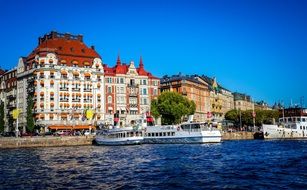 cityscape of Stockholm Sweden