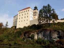 Peskova Skala castle in Poland