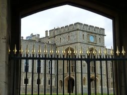 View from the fence at Windsor Castle