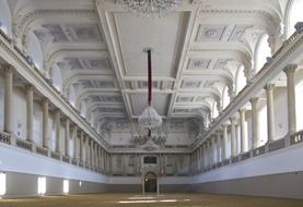 interior of manege of the Spanish Riding School, nobody, austria, vienna