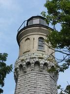 lighthouse at Fort Niagara, usa, New York