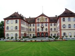 beautiful palace in park, germany, Mainau