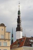 view on Tallinn Town Hall, Estonia