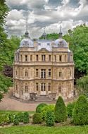 House of Alexander Dumas in park at summer, Chateau Monte-Cristo, france, yvelines