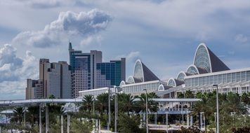 Orange County Convention Center in city, usa, florida, orlando